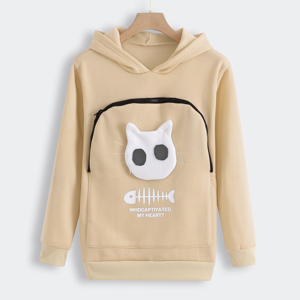 mamymarket™-Cat Lovers Hoodie Cuddle Pouch