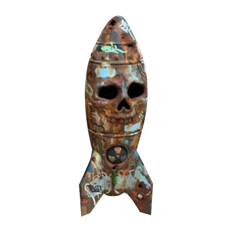 The Skull Bomb - Small Nuclear Warhead Decor