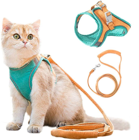 mamymarket™-Cat Vest And Belt Kit Pet Traction Rope