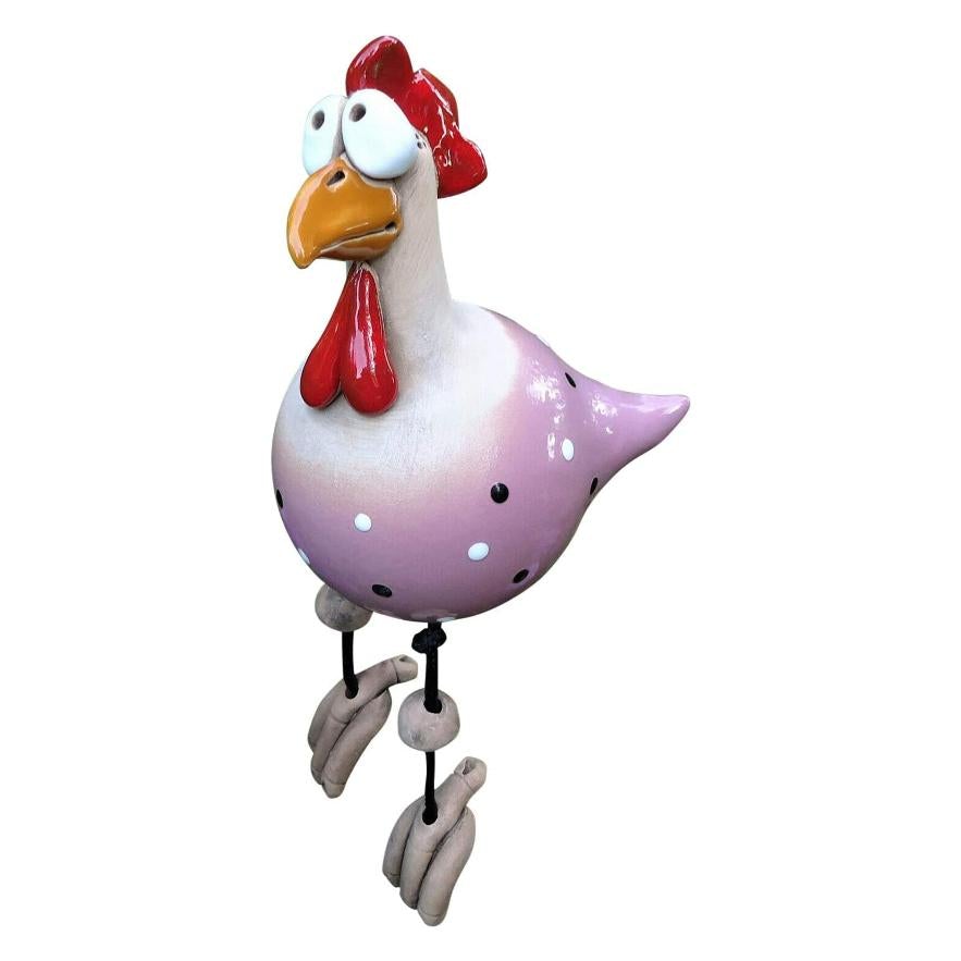 Funny Chickens Garden Decoration