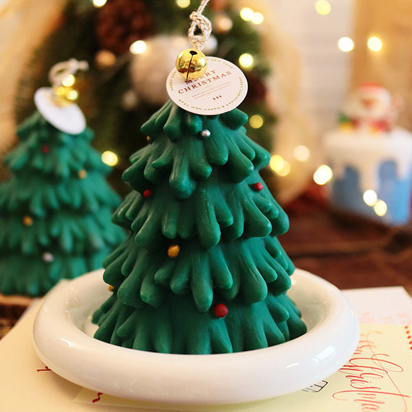 Christmas Tree Aromatherapy Candle - Festive Ambiance