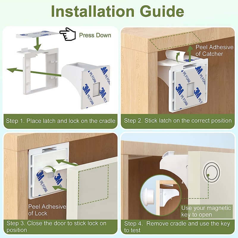 mamymarket™-Magnetic Cabinet Locks for Babies