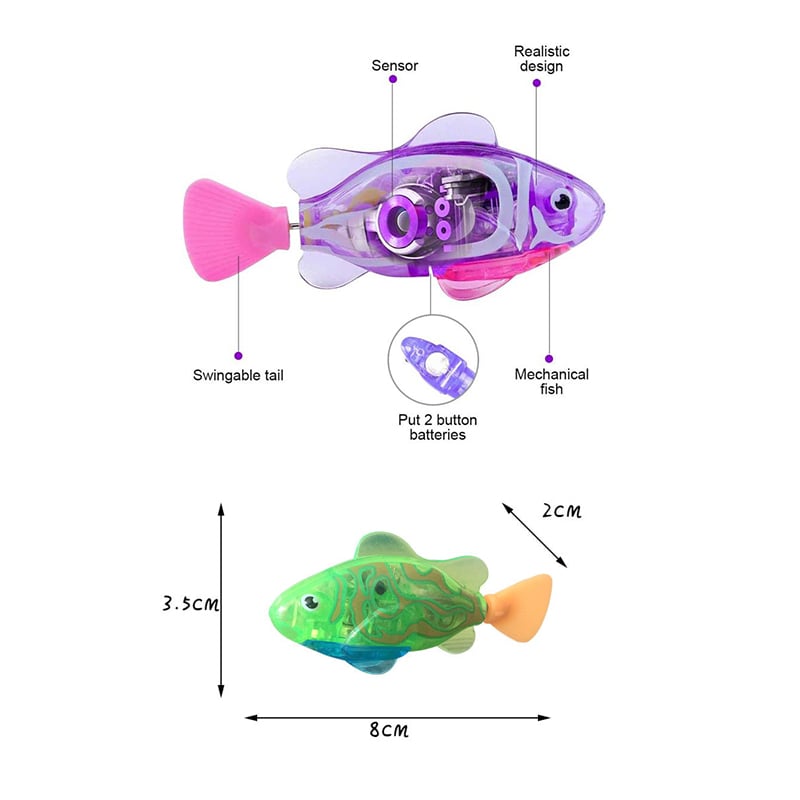 mamymarket™-Electric Fish Cat Toys