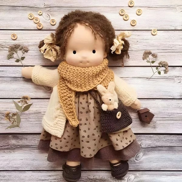 👧Handmade Waldorf Doll