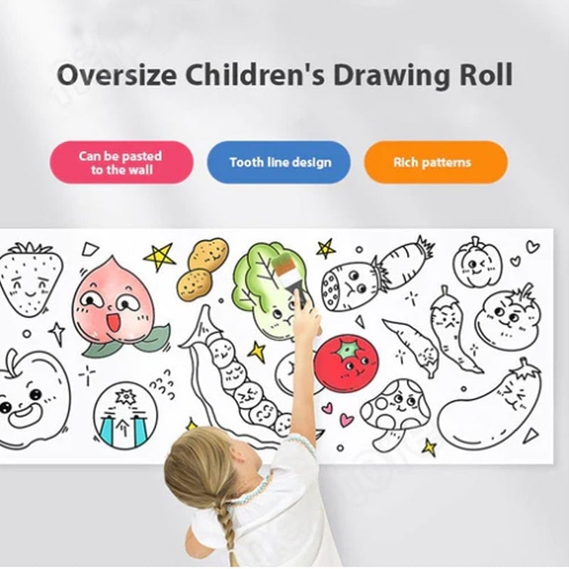 mamymarket™-Children's Drawing Roll