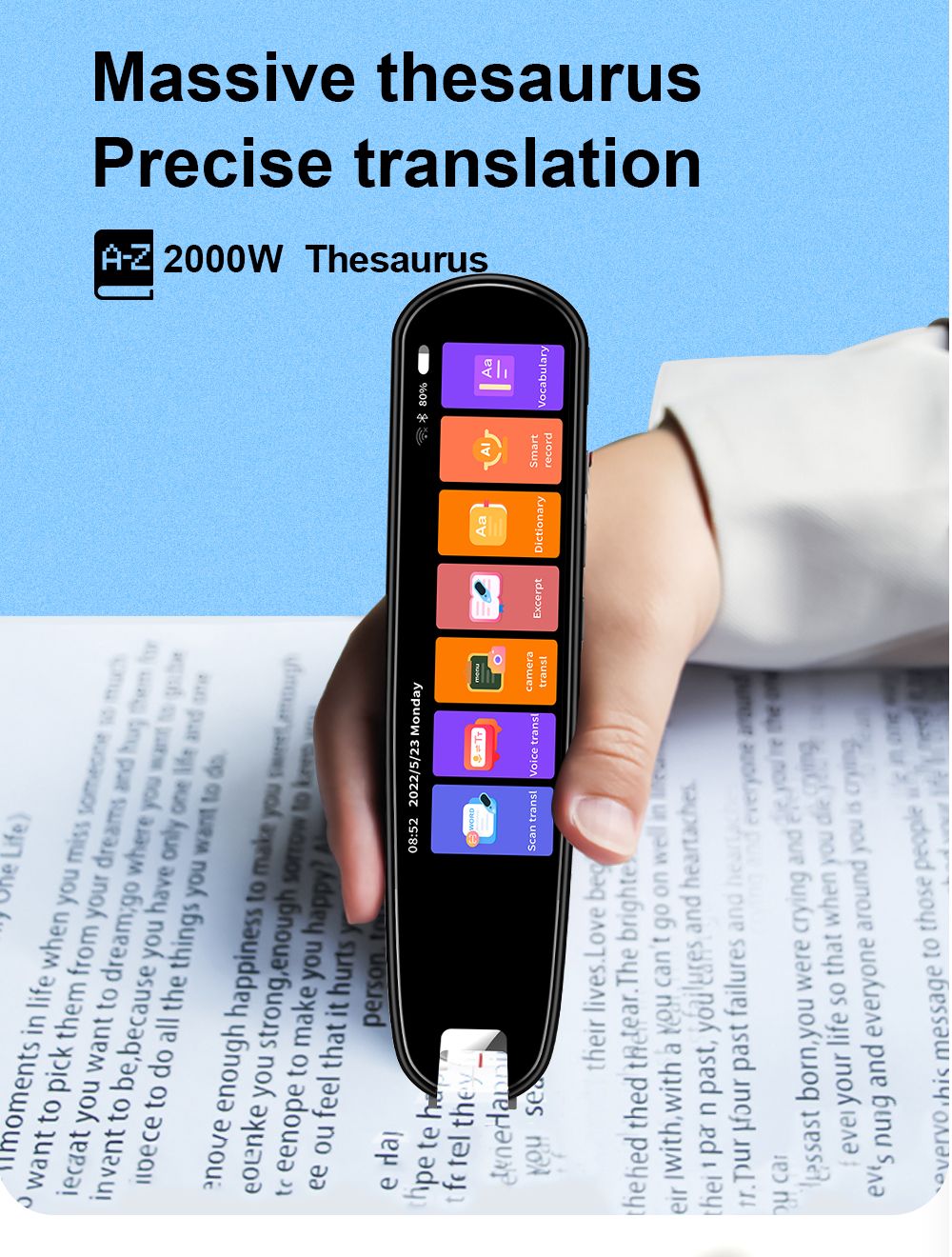 mamymarket™-112 Language Translation Scanning Reading Pen