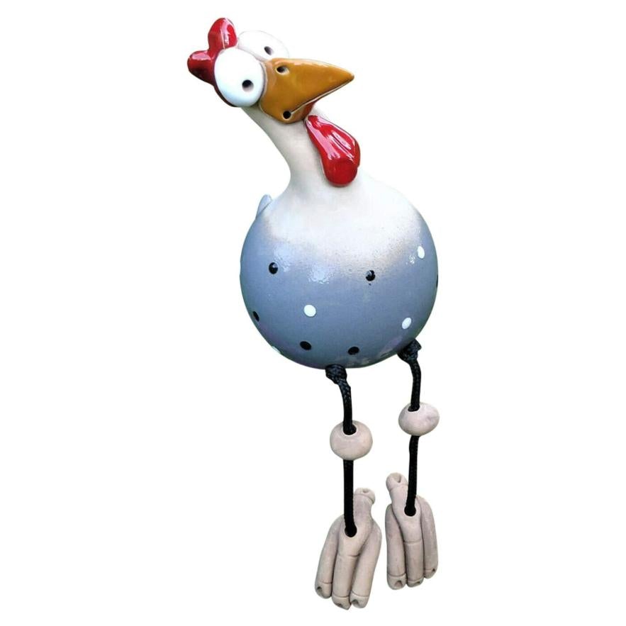 Funny Chickens Garden Decoration