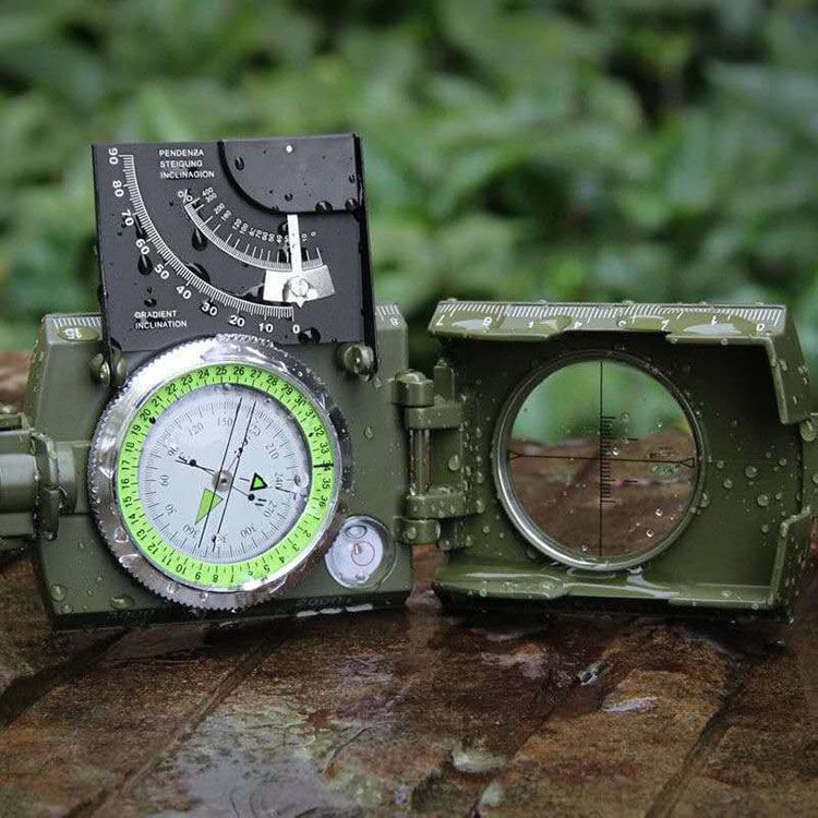 mamymarket™-Multifunctional Military Aiming Navigation Compass Compass