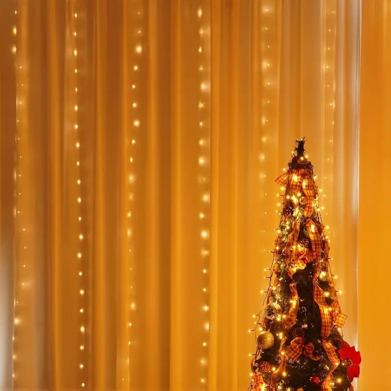 Early Christmas Sale 49%🎄🎅Curtain String Lights