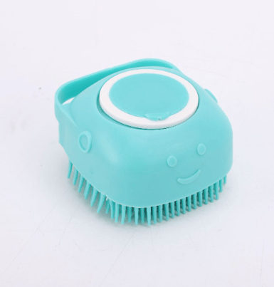 mamymarket™-Bathroom Pet Bath Brush Massage Soft Silicone Comb Pet