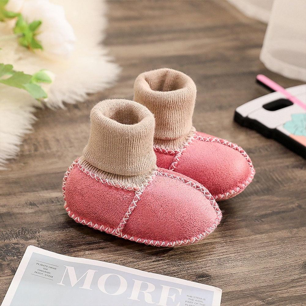 mamymarket™-Multiple Colors - Warm Fur Baby Sock Shoes