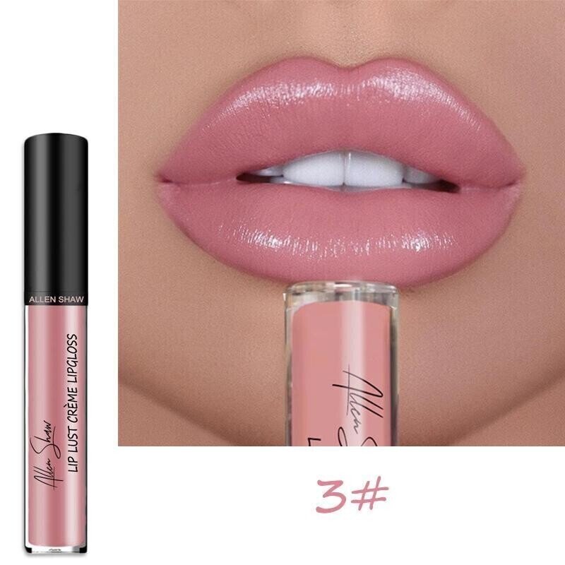 12 Color Cream Texture Lipstick Waterproof.