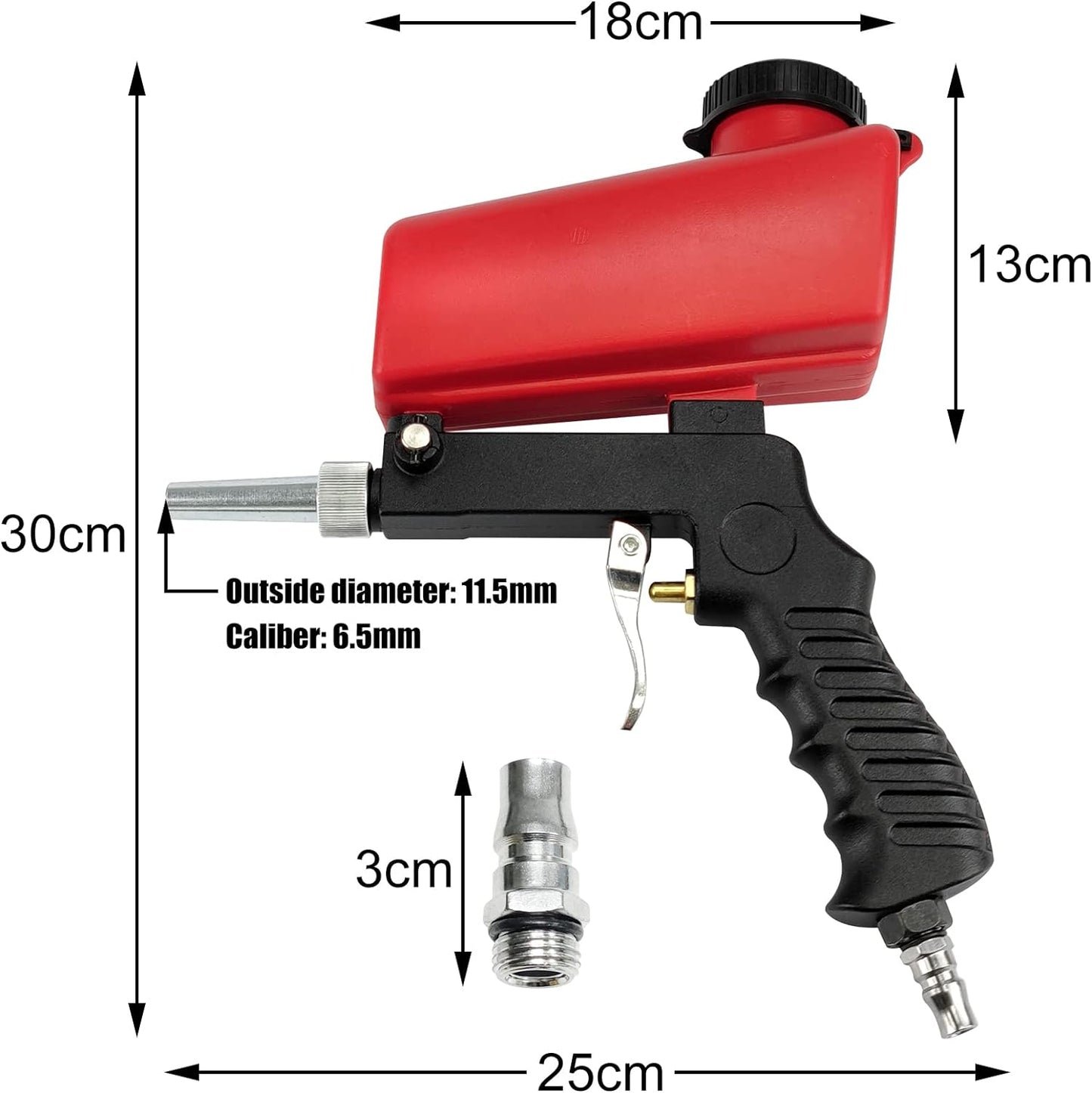 mamymarket™-🔥Summer Hot Sale Promotion-49% OFF✨-Portable Pneumatic Sandblasting Gun