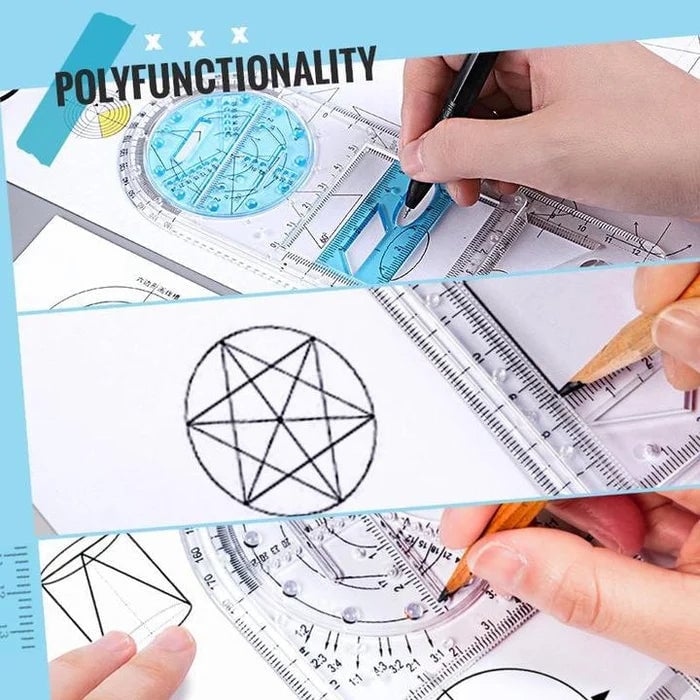 mamymarket™-Multifunctional Geometric Rulers