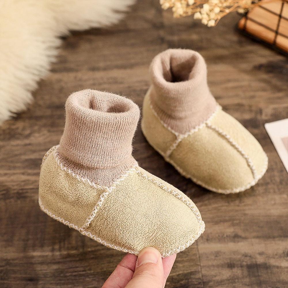 mamymarket™-Multiple Colors - Warm Fur Baby Sock Shoes