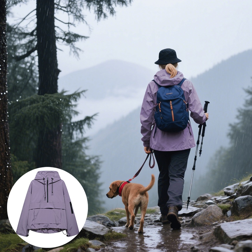 3-in-1 Waterproof Women's Jacket – Rain, Wind & Cold, All Covered