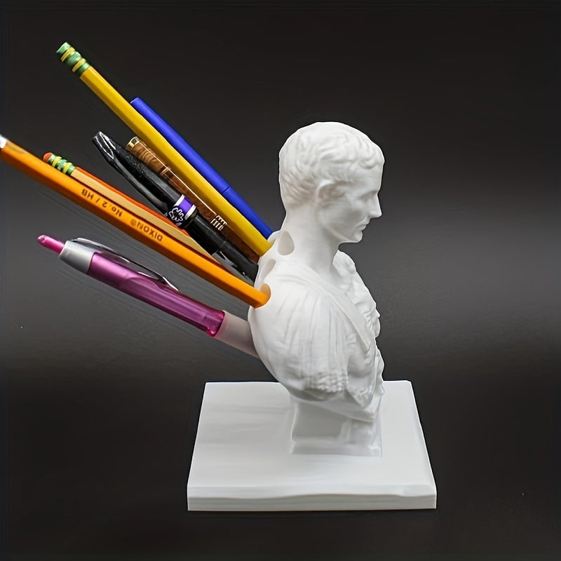 mamymarket™- Julius Caesar Desk Pen Holder