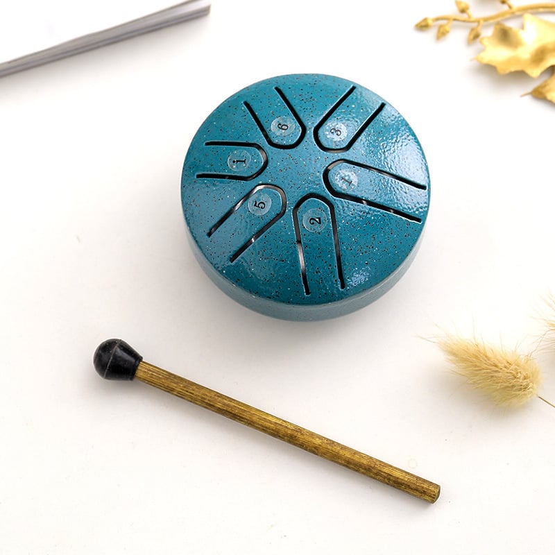 mamymarket™-Buddha Stones Mini Steel Tongue Drum