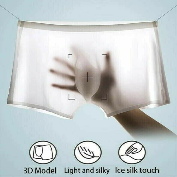 [BUY 1 GET 2 FREE & On-Time Delivery]Men's Ice Silk Breathable Underwear