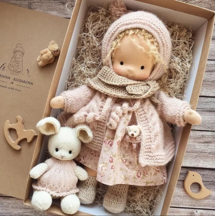 👧Handmade Waldorf Doll