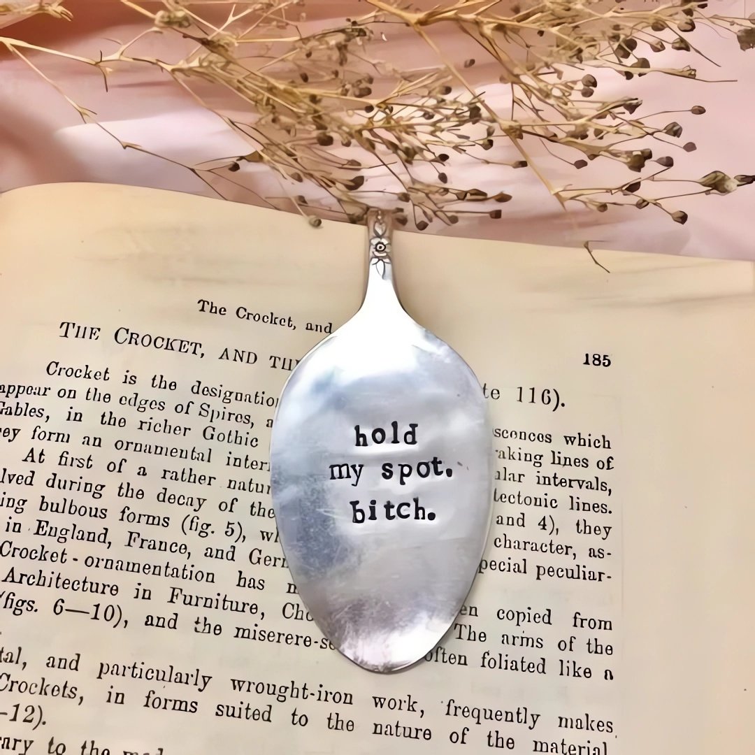 mamymarket™-Funny Spoon Bookmark -the perfect gift for a bookworm