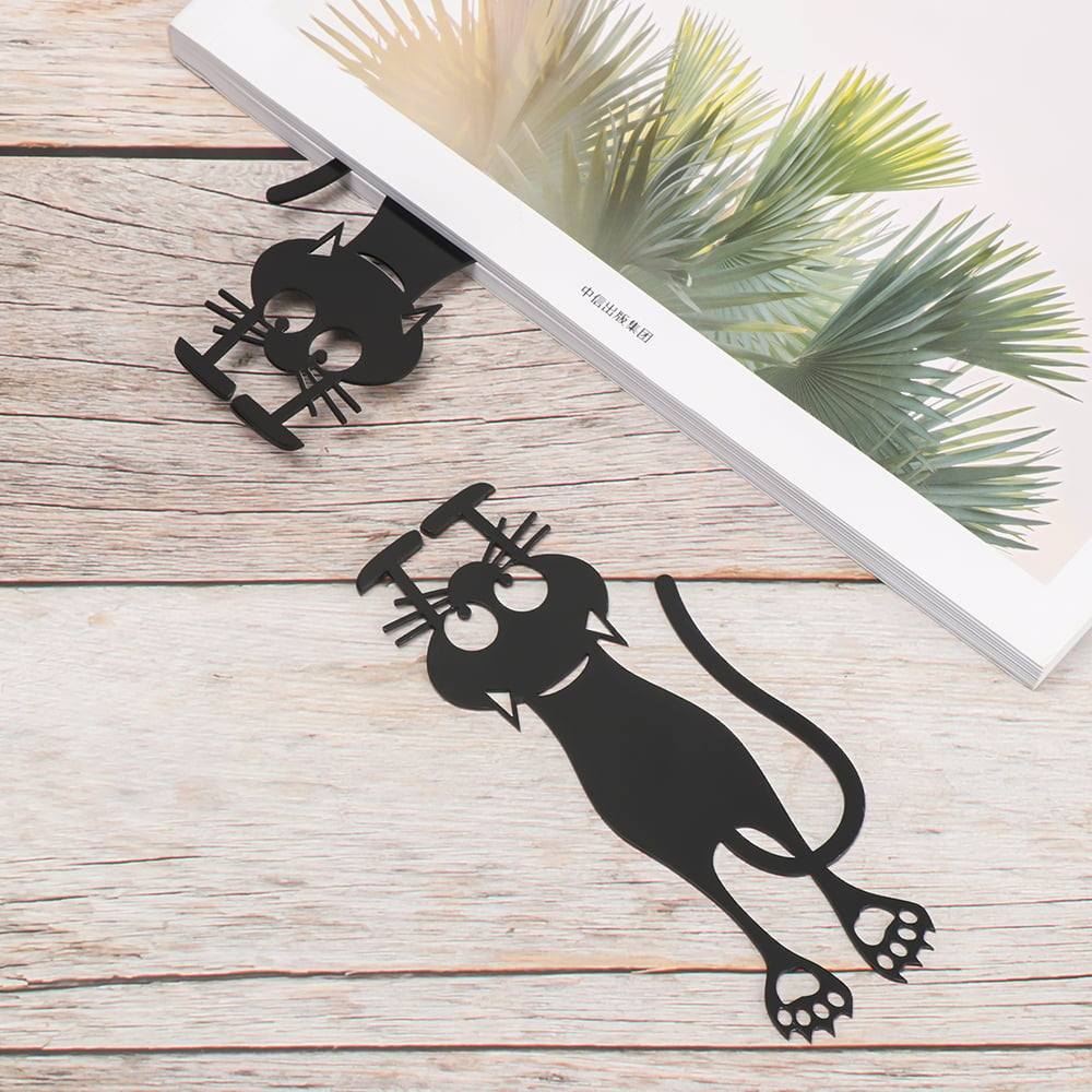 mamymarket™-Curious Cat Bookmark- Locate Reading Progress With Cute Cat Paws