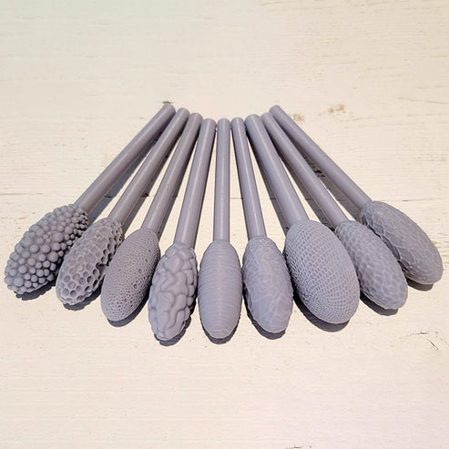 Texture Tool Sets for Clay Art- One Set 9 Pcs – mamymarket.com