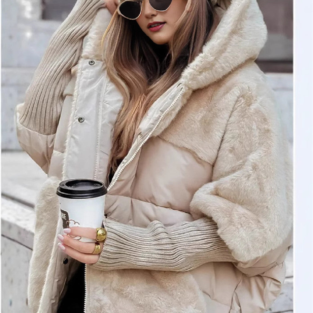 Patchwork Winter Coat