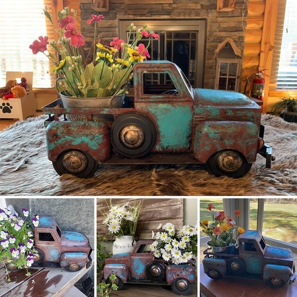 🎁Hot Sale 49%OFF💝Large Rustic Farmhouse Truck Decor