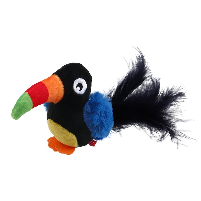 mamymarket™-Interactive Chirping Bird Cat Toy