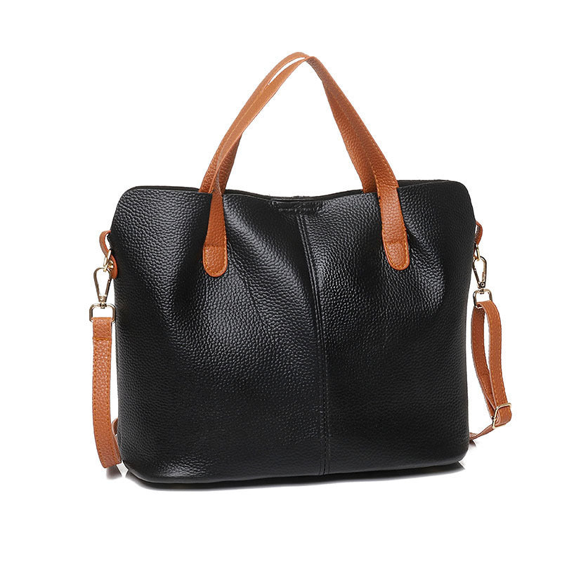 2023 Latest Soft Leather Tote Bag-2Pcs Free Shipping