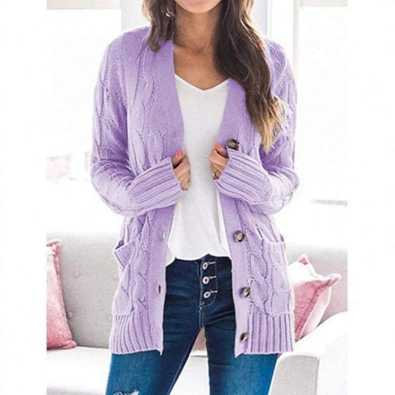 🔥 Women's Autumn Midi-Length Knit Sweater