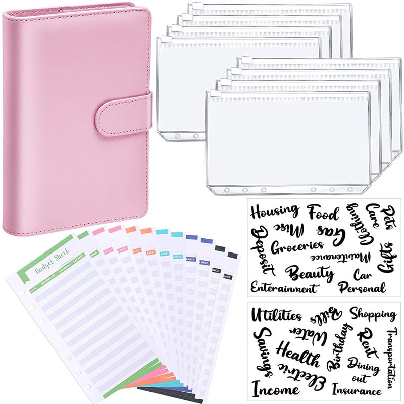 mamymarket™-Budget Binder Book With Cash Envelopes