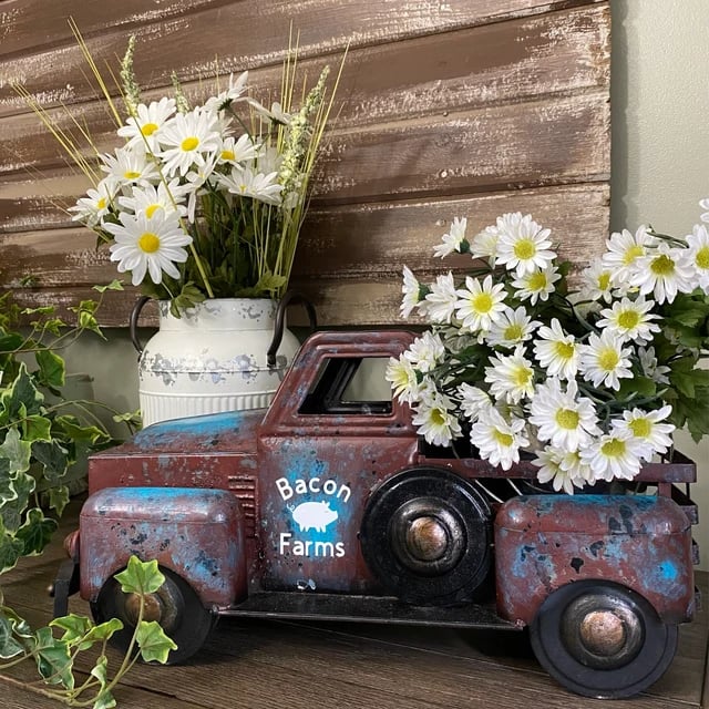 🎁Hot Sale 49%OFF💝Large Rustic Farmhouse Truck Decor