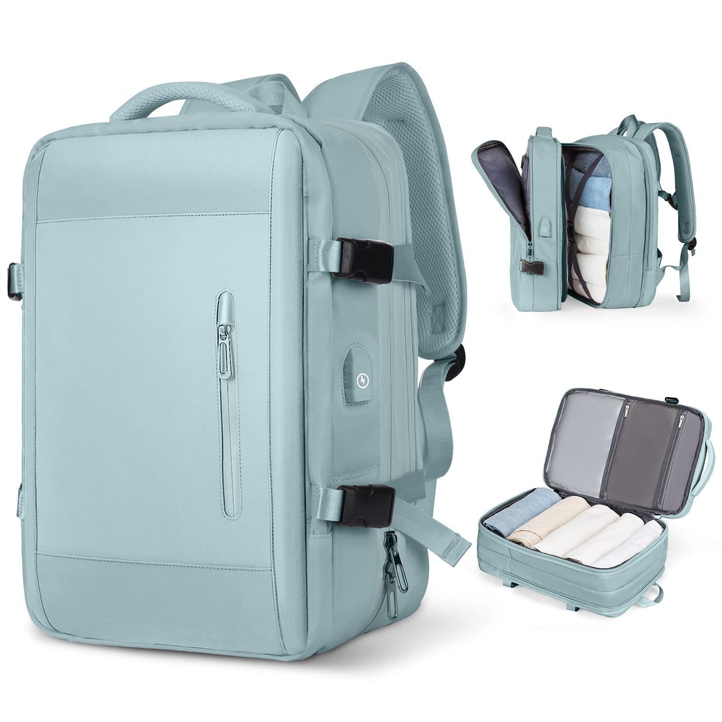 mamymarket™-Expandable Travel Backpacks, for 15.6′′ Laptop