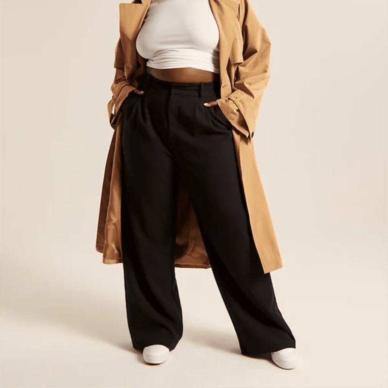 Effortless Tailored Wide Leg Pants