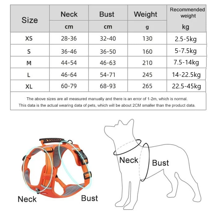 mamymarket™-No Pull Dog Harness for Pets