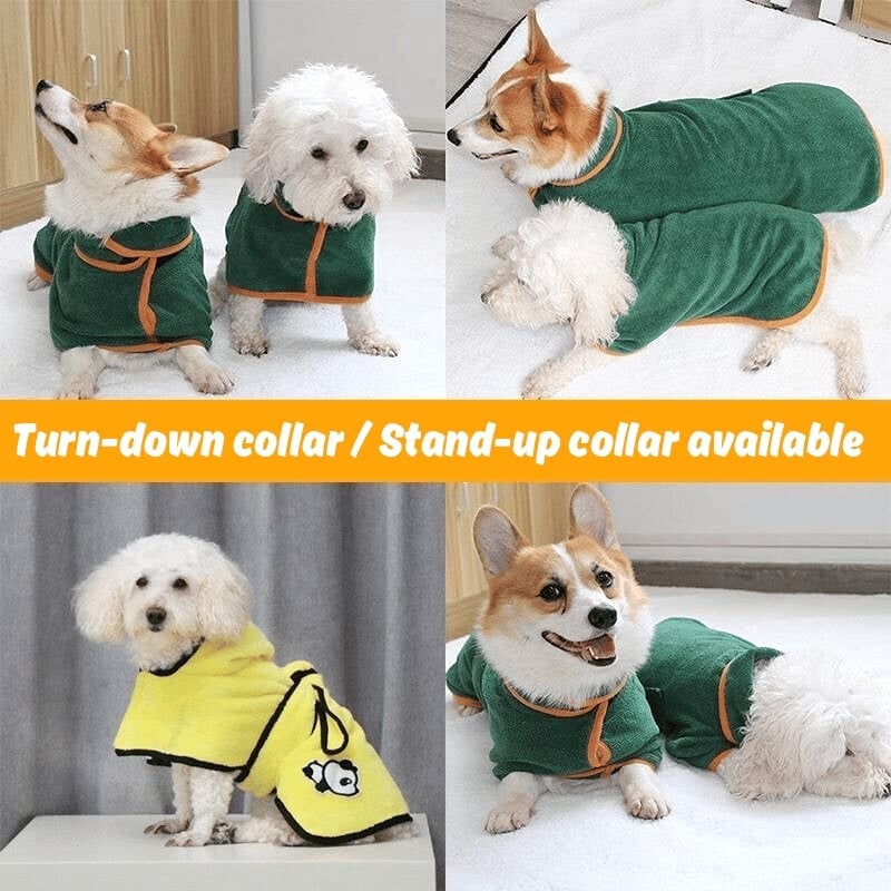 mamymarket™ - Super absorbent pet bathrobe