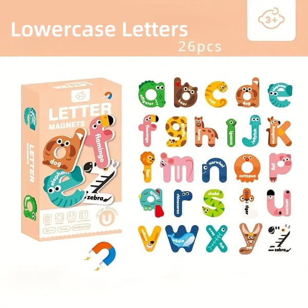 mamymarket™-Animal-shaped Magnetic Alphabet