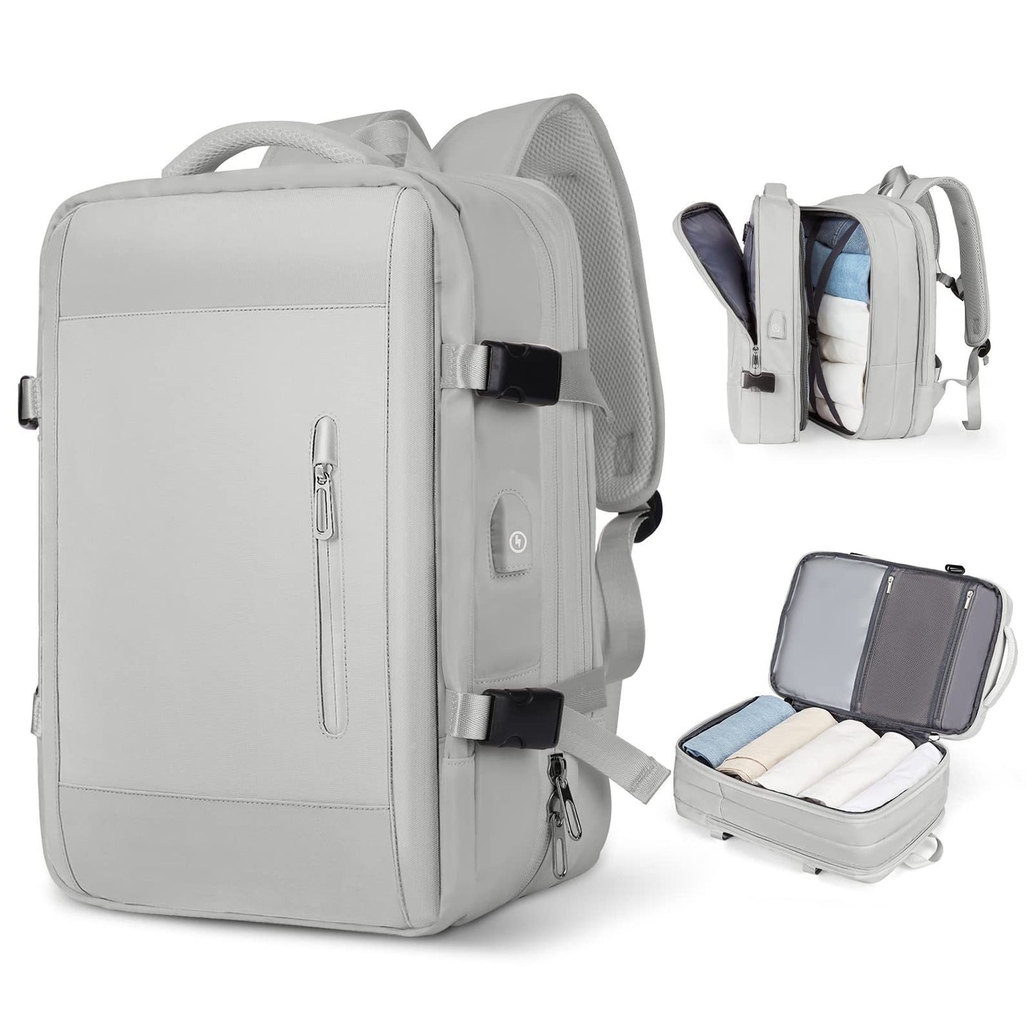 mamymarket™-Expandable Travel Backpacks, for 15.6′′ Laptop