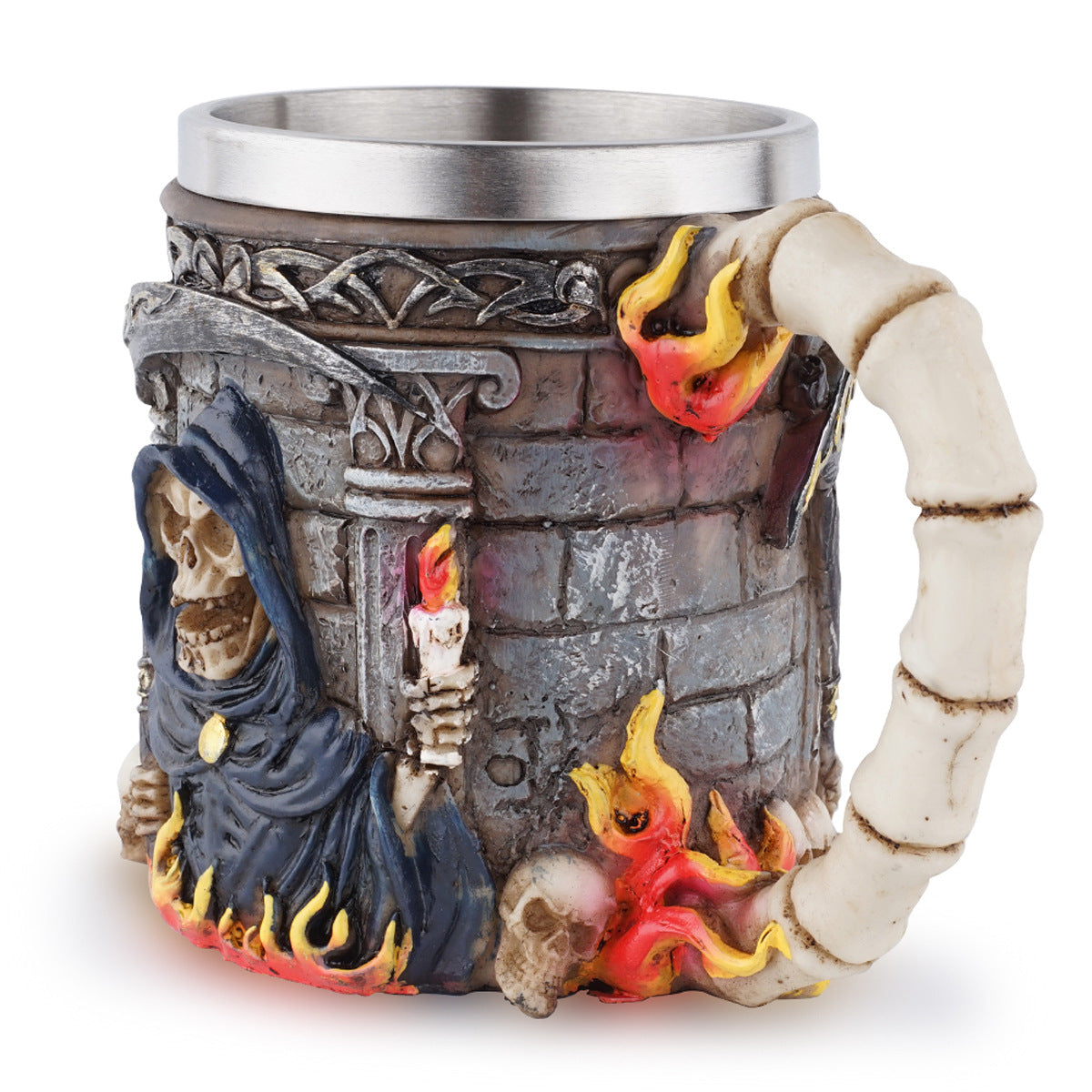 Nordic Rune Beer tankard