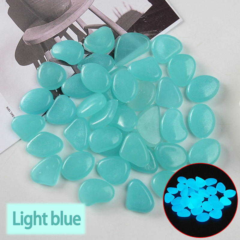 Glow-in-the-Dark Garden Pebbles