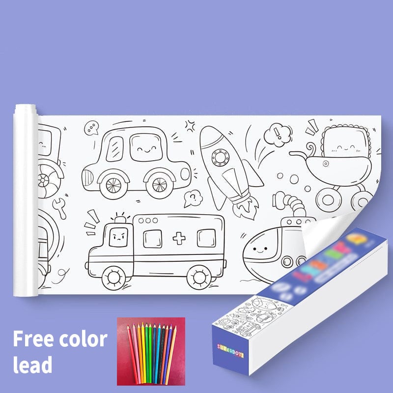 mamymarket™-Children's Drawing Roll