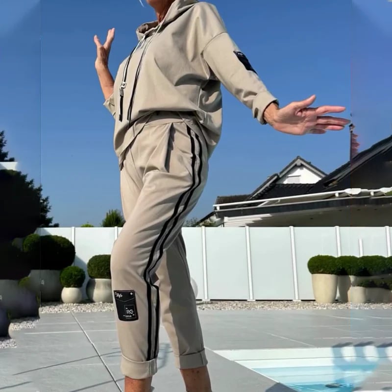 💜Women's Hoodie & Jogger Pants 2-Piece Casual Set