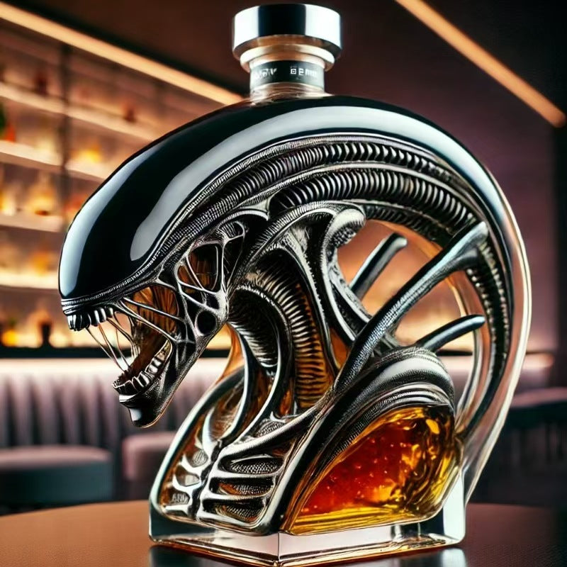 Art Whiskey Bottle