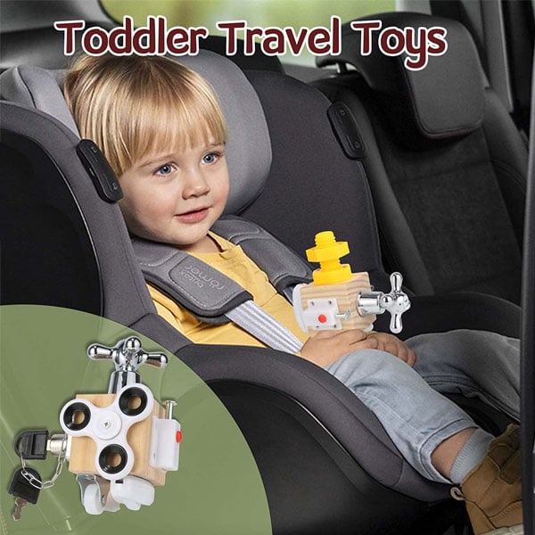 mamymarket™-Kids Sensory Busy Board Travel Toy