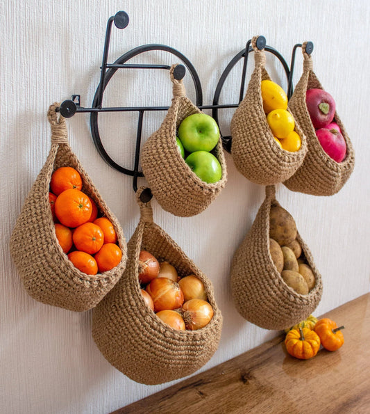 Last Day 70% Discount🔥Hanging Wall Vegetable Fruit Baskets