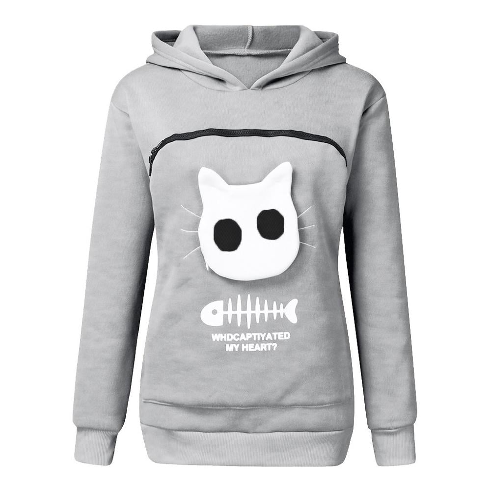 mamymarket™-Cat Lovers Hoodie Cuddle Pouch