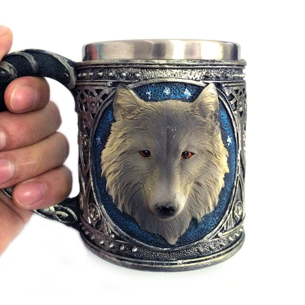 Nordic Rune Beer tankard