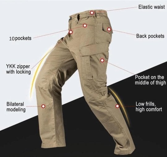 Tactical Waterproof Pants(Buy 2 Get Extra 10% OFF⚡⚡)